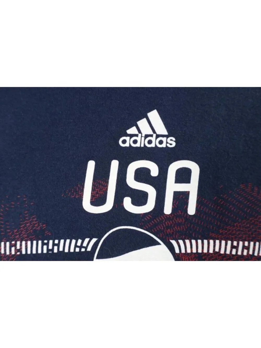 Vtg Y2K Adidas Mens Large 2010 World Cup South Africa USMNT USA Soccer T-Shirt